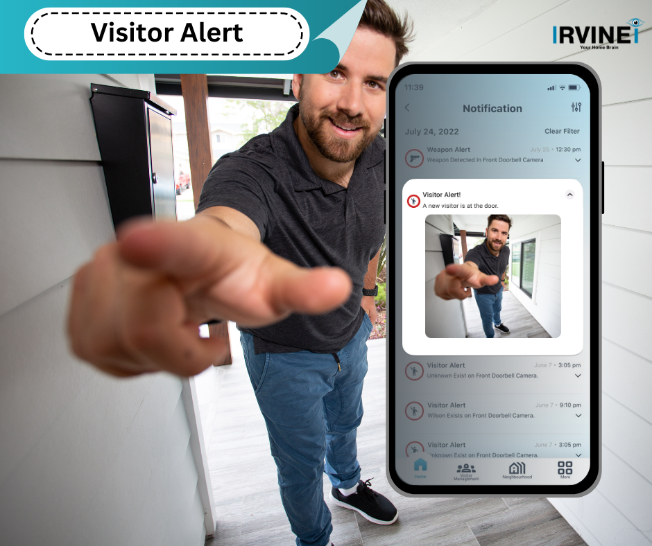 Visitor Alert